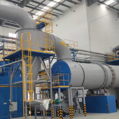 Hazardous waste actived carbon regeneration